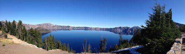 The serenity of Crater Lake National Park